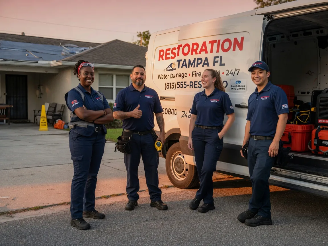 Water Damage Restoration company in Denton, TX