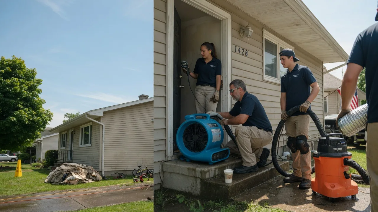 Water Damage Restoration in Denton, TX near me